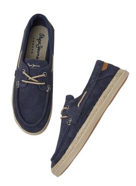 Zapatillas Pepe Jeans Maoui Sailor Marino Hombre