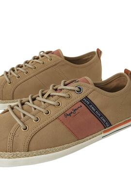 Zapatillas Pepe Jeans Maoui Tape Camel para Hombre