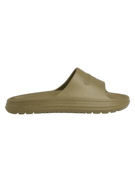 Chanclas Pepe Jeans Beach Slide Verde para Hombre