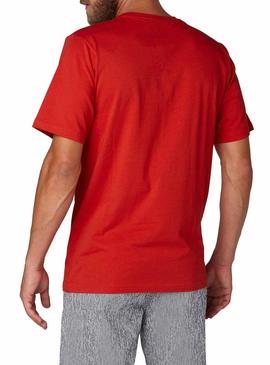 Camiseta Helly Hansen Logo Rojo Hombre
