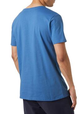 Camiseta Helly Hansen Shoreline Azul para Hombre