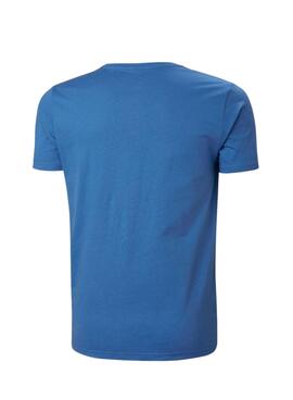 Camiseta Helly Hansen Shoreline Azul para Hombre