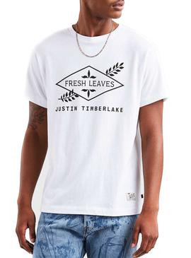 Camiseta Levis Justin Timberlake Blanco