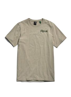 Camiseta G-Star Photographer Verde para Hombre