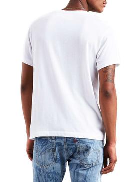 Camiseta Levis Justin Timberlake Blanco