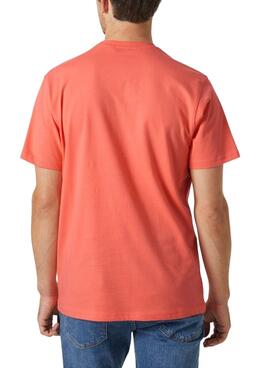 Camiseta Helly Hansen Graphic Naranja para Hombre