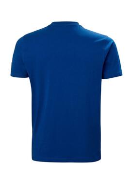 Camiseta Helly Hansen Graphic Azul para Hombre