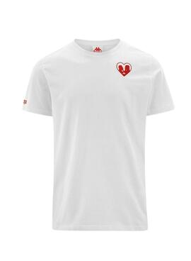 Camiseta Kappa Lenni Blanco para Hombre