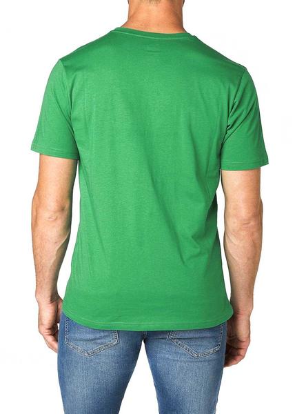 Camiseta Helly Hansen Logo verde hombre