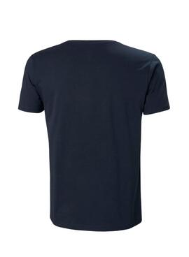 Camiseta Helly Hansen Shoreline Marino para Hombre