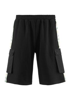 Bermudas Kappa Sancio Negro para Hombre