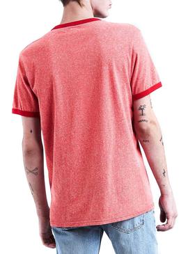Camiseta Levis Bernal Rojo
