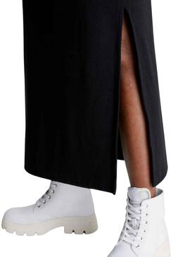 Vestido Calvin Klein Monologo Negro para Mujer