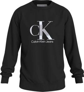 Sudadera Calvin Klein Disrupted Negro para Hombre