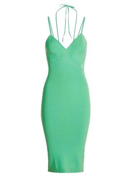 Vestido Calvin Klein Tie Verde para Mujer