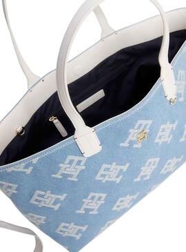 Bolso Tommy Hilfiger Iconic Azul para Mujer