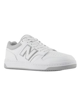 Zapatillas New Balance 480 blanco y gris para hombre