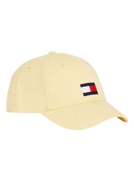 Gorra Tommy Hilfiger Big Flag Amarillo Niño y Niña