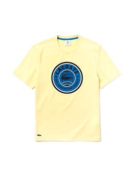 Camiseta Lacoste World Amarillo Hombre