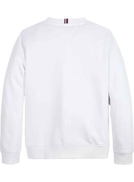 Sudadera Tommy Hilfiger Spring Blanco para Niño