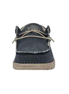 Zapatos Hey Dude Wally Braided Azul para Hombre