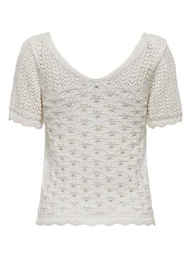 Camiseta Only Becca Blanco para Mujer