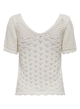 Camiseta Only Becca Blanco para Mujer