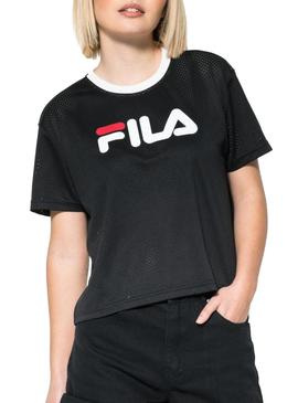 Camiseta Fila Michelle Negro Mujer