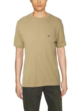 Camiseta Lacoste TH2038 Verde para Hombre