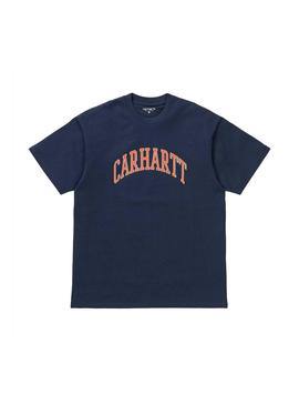Camiseta Carhartt Knowledge Azul Hombre