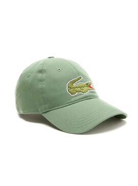 Gorra Lacoste Big Croco Verde Kaki Hombre y Mujer