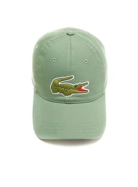 Gorra Lacoste Big Croco Verde Kaki Hombre y Mujer