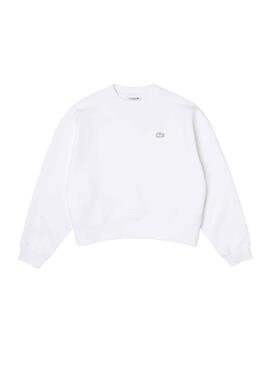 Sudadera Lacoste Style Blanco para Mujer