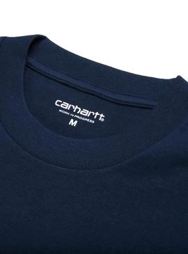 Camiseta Carhartt Knowledge Azul Hombre