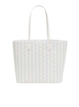 Bolso Lacoste Monogram Blanco para Mujer