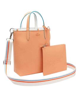 Bolso Lacoste Rayures Blanco para Mujer