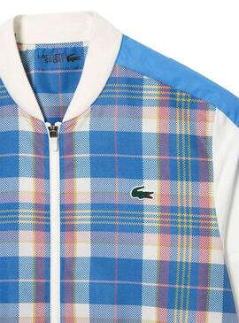 Chándal Lacoste Cuadros Blanco para Hombre