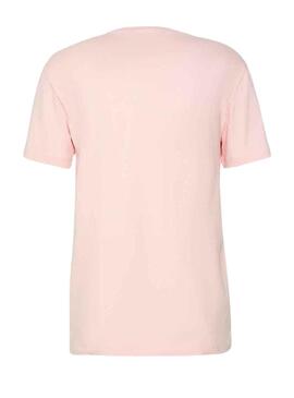 Camiseta Lacoste Logo Rosa para Hombre