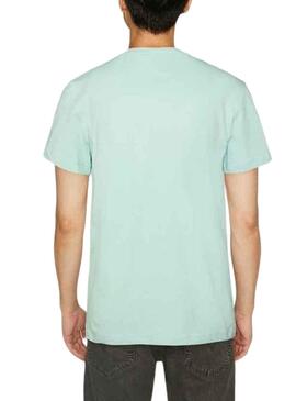 Camiseta Lacoste Logo Turquesa para Hombre