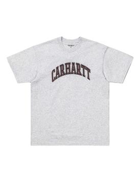 Camiseta Carhartt Knowledge Gris Hombre