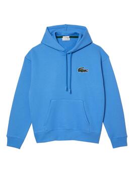 Sudadera Lacoste Eco Loose Azul Hombre y Mujer