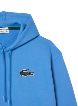 Sudadera Lacoste Eco Loose Azul Hombre y Mujer