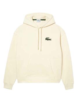 Sudadera Lacoste Eco Loose Beige Hombre y Mujer