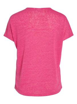 Camiseta Vila Amer Rosa para Mujer