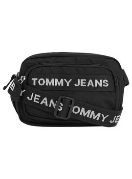 Bolso Tommy Jeans Essential Bandolera Negro Mujer