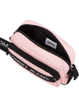 Bolso Tommy Jeans Essential Bandolera Rosa Mujer