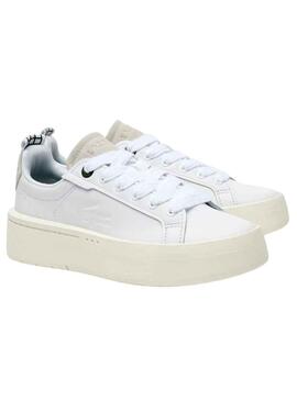 Zapatillas Lacoste Carnaby Plat Blanco para Mujer