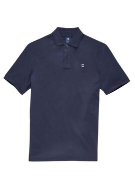 Polo G-Star Dunda Azul Para Hombre