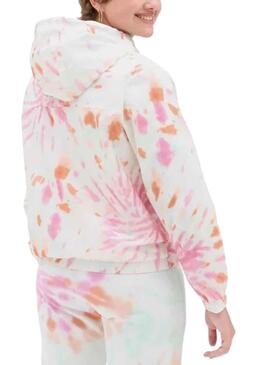 Chaqueta Vans Kastle Check Blanco Para Mujer