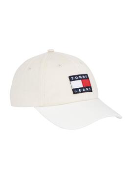 Gorra Tommy Jeans Heritage Beige Para Hombre